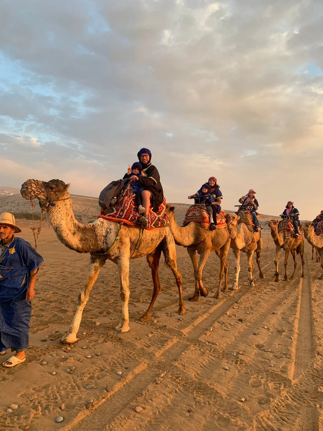 Camel riding near Agadir